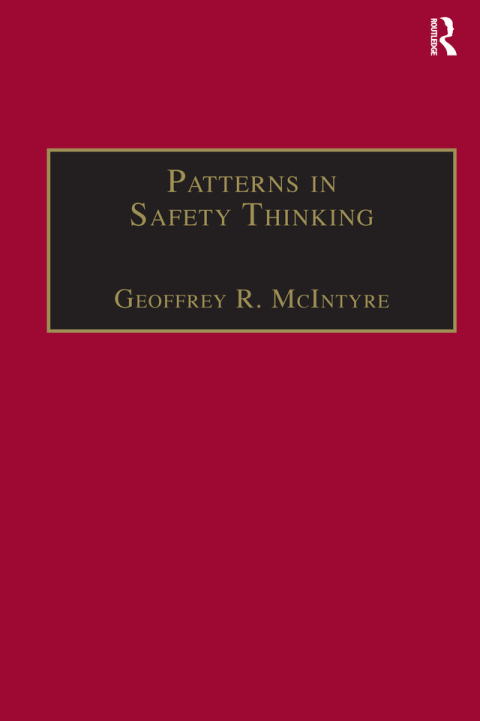 Cover image for book Patterns In Safety Thinking