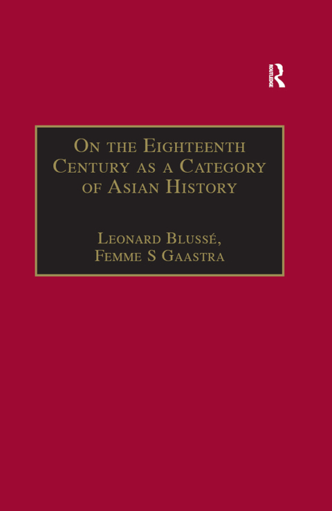 Cover image for book On the Eighteenth Century as a Category of Asian History