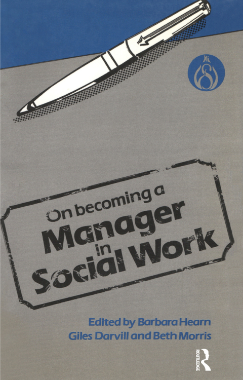 Cover image for book On Becoming a Manager in Social Work