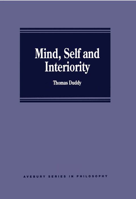 Cover image for book Mind, Self and Interiority