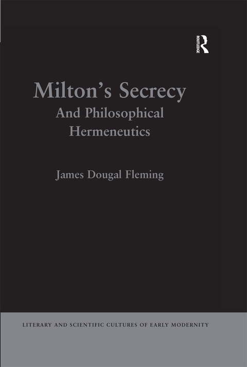 Cover image for book Milton's Secrecy