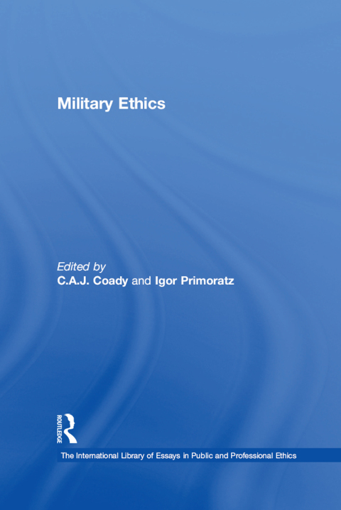Cover image for book Military Ethics