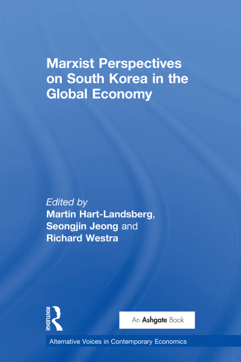 Cover image for book Marxist Perspectives on South Korea in the Global Economy