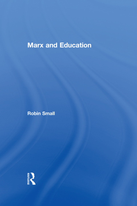 Cover image for book Marx and Education