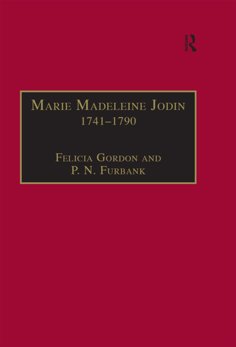 Cover image for book Marie Madeleine Jodin 1741–1790