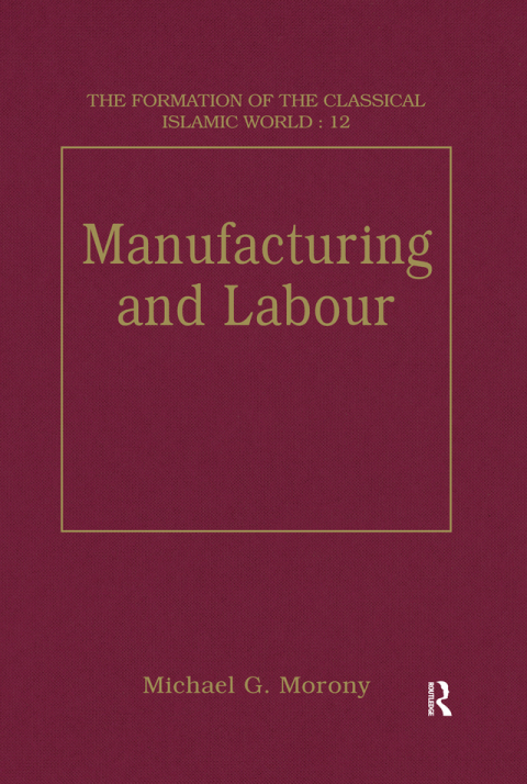 Cover image for book Manufacturing and Labour