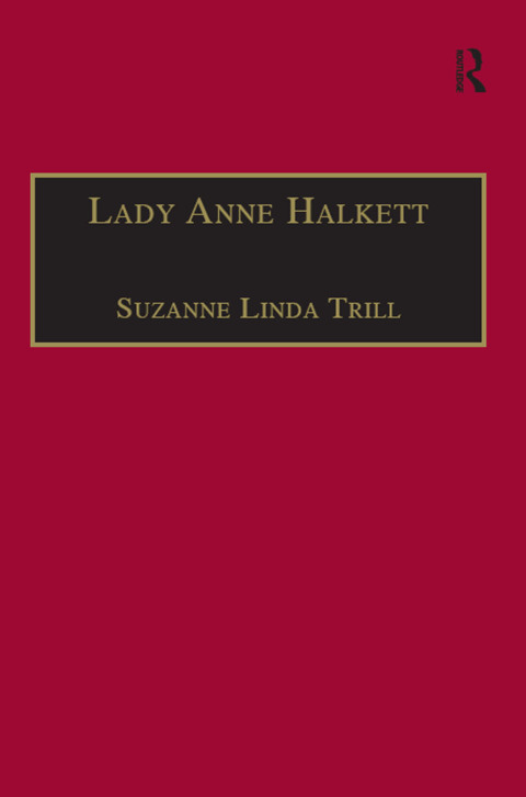 Cover image for book Lady Anne Halkett