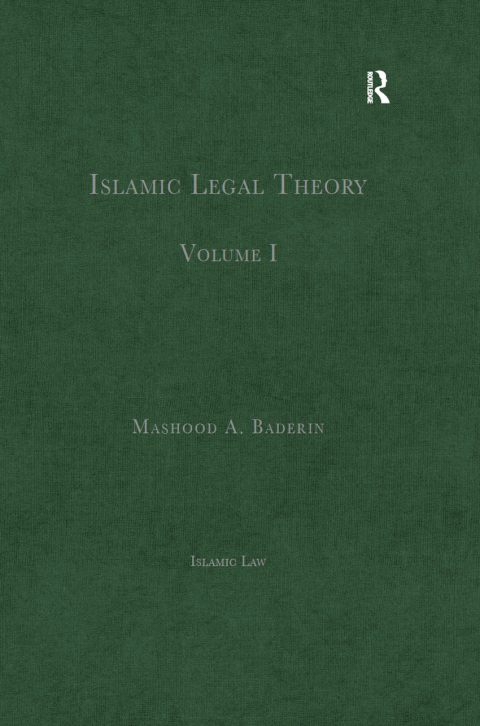 Cover image for book Islamic Legal Theory