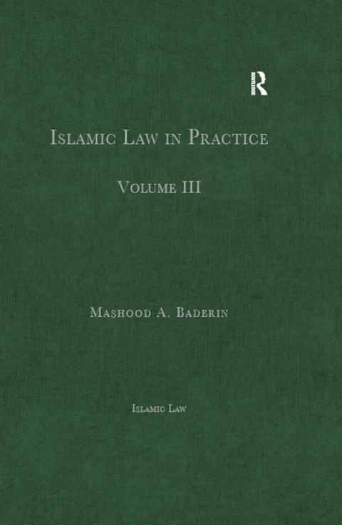 Cover image for book Islamic Law in Practice