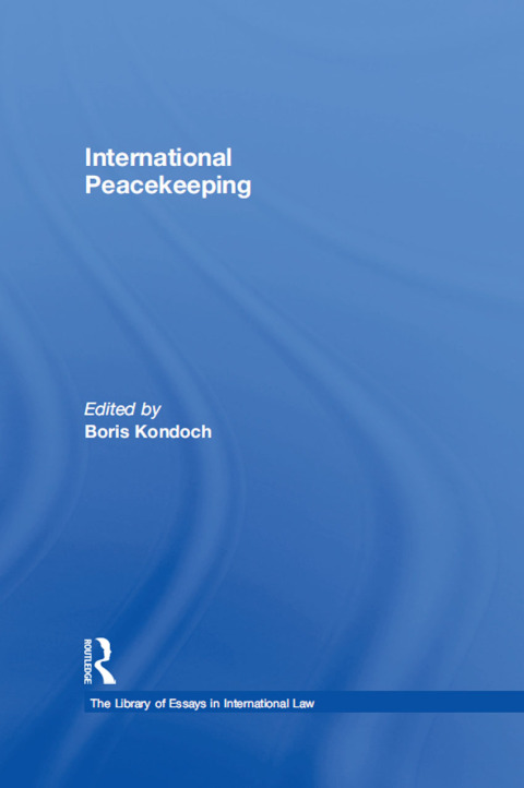 Cover image for book International Peacekeeping