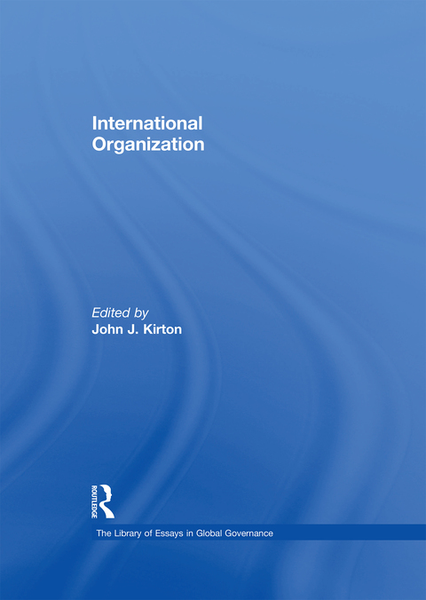 Cover image for book International Organization