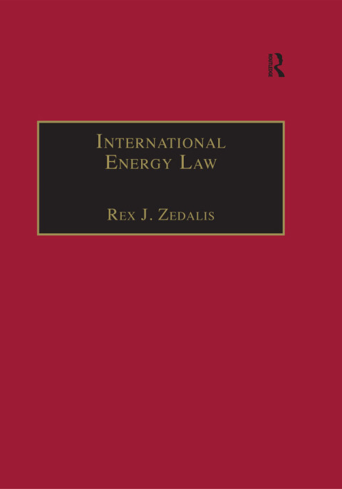 Cover image for book International Energy Law