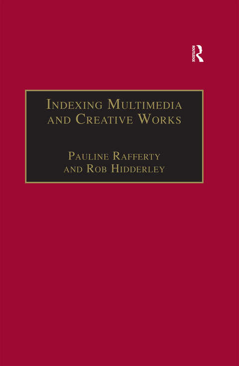 Cover image for book Indexing Multimedia and Creative Works
