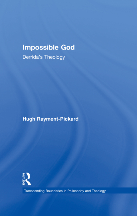 Cover image for book Impossible God