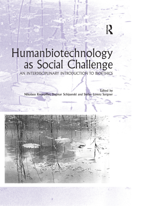 Cover image for book Humanbiotechnology as Social Challenge