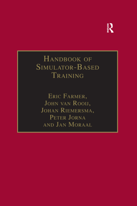 Cover image for book Handbook of Simulator-Based Training