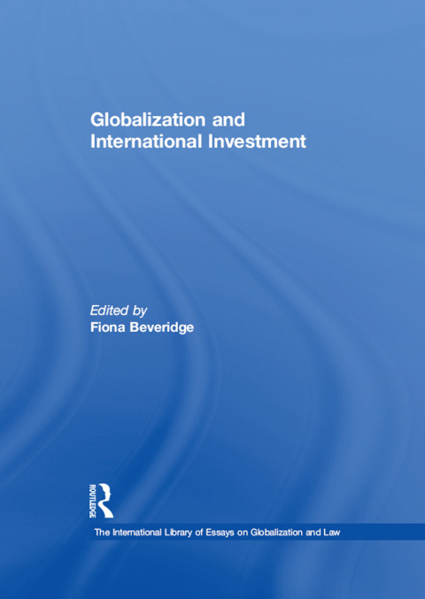 Cover image for book Globalization and International Investment