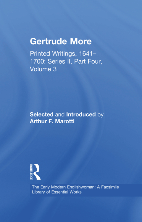 Cover image for book Gertrude More