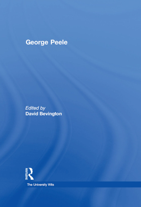 Cover image for book George Peele