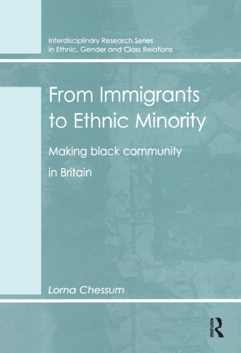 Cover image for book From Immigrants to Ethnic Minority