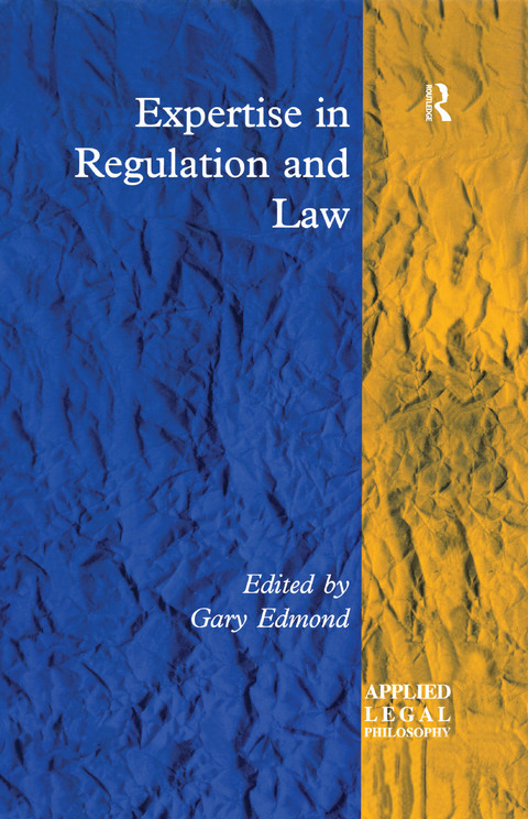 Cover image for book Expertise in Regulation and Law
