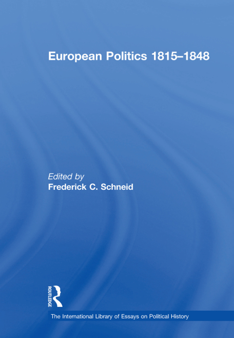 Cover image for book European Politics 1815�1848
