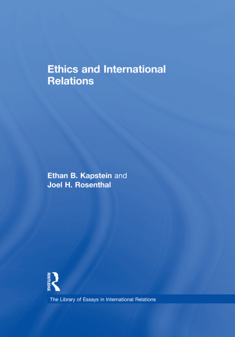 Cover image for book Ethics and International Relations