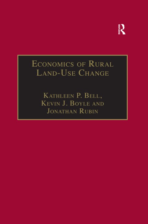 Cover image for book Economics of Rural Land-Use Change