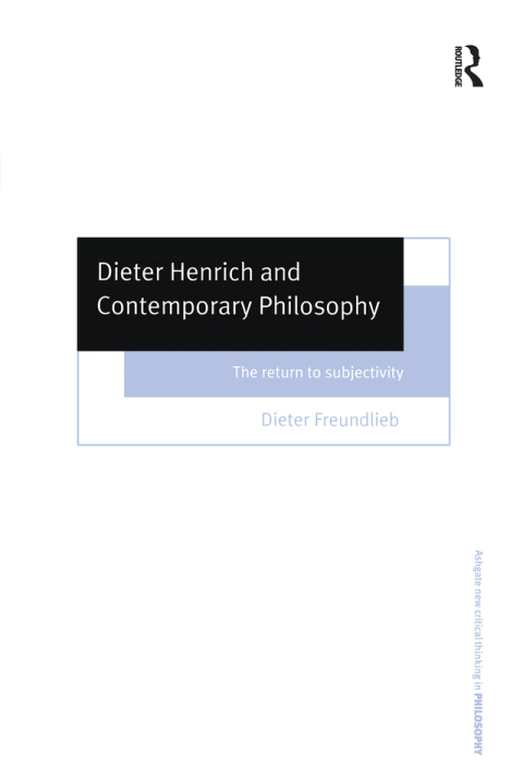 Cover image for book Dieter Henrich and Contemporary Philosophy