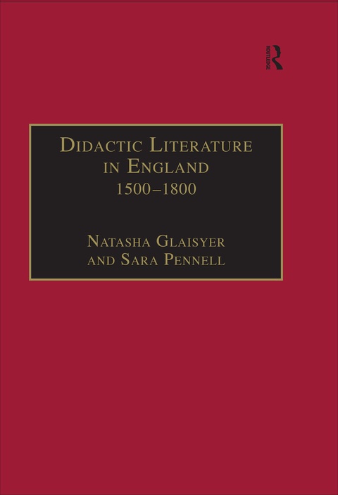 Cover image for book Didactic Literature in England 1500–1800