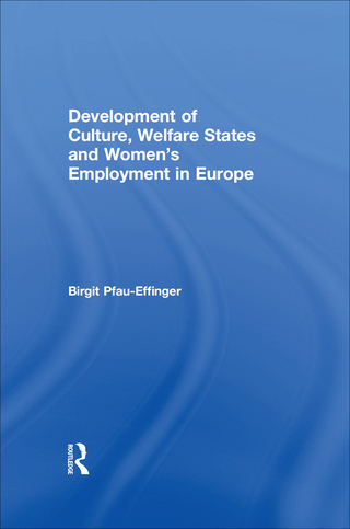 Development of Culture, Welfare States and Women's Employment in Europe