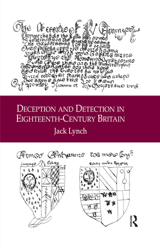 Deception and Detection in Eighteenth-Century Britain