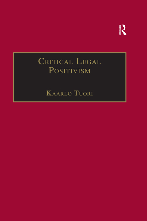 Cover image for book Critical Legal Positivism