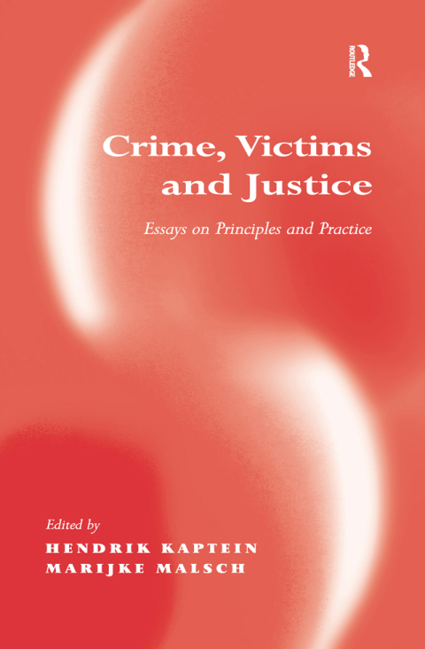 Cover image for book Crime, Victims and Justice