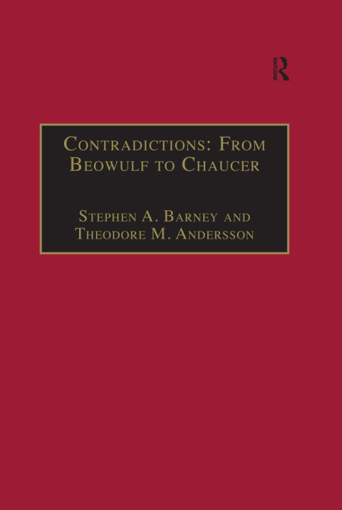 Cover image for book Contradictions: From Beowulf to Chaucer