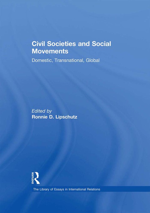 Cover image for book Civil Societies and Social Movements