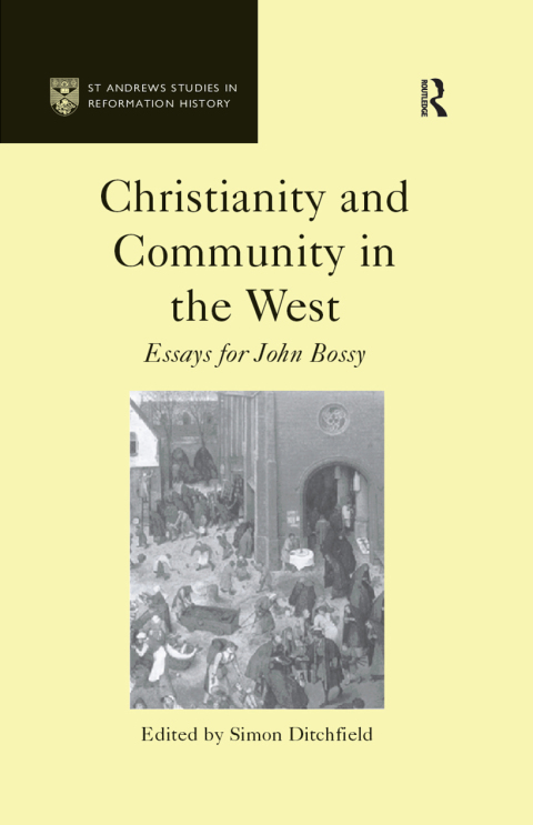 Cover image for book Christianity and Community in the West