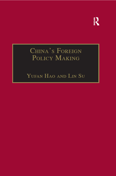 Cover image for book China's Foreign Policy Making