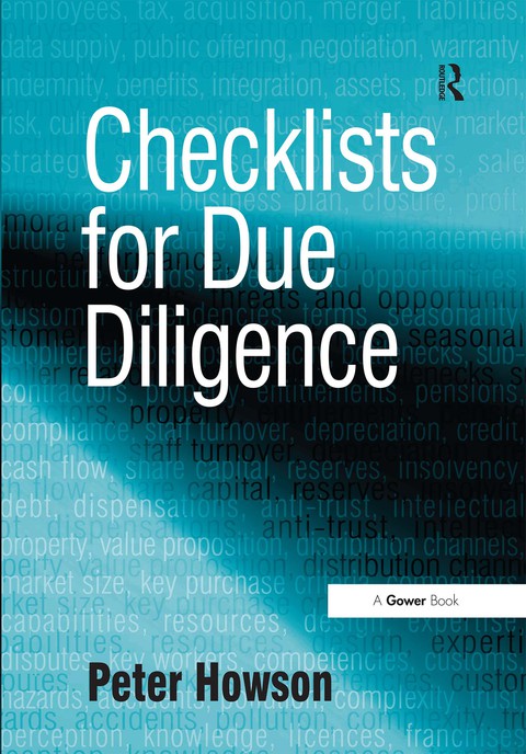 Cover image for book Checklists for Due Diligence
