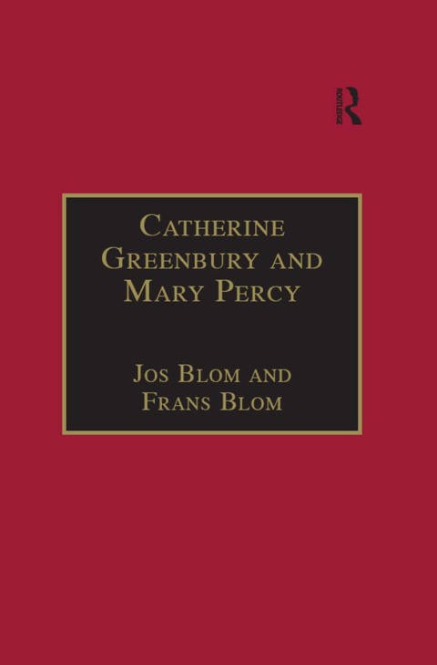 Cover image for book Catherine Greenbury and Mary Percy