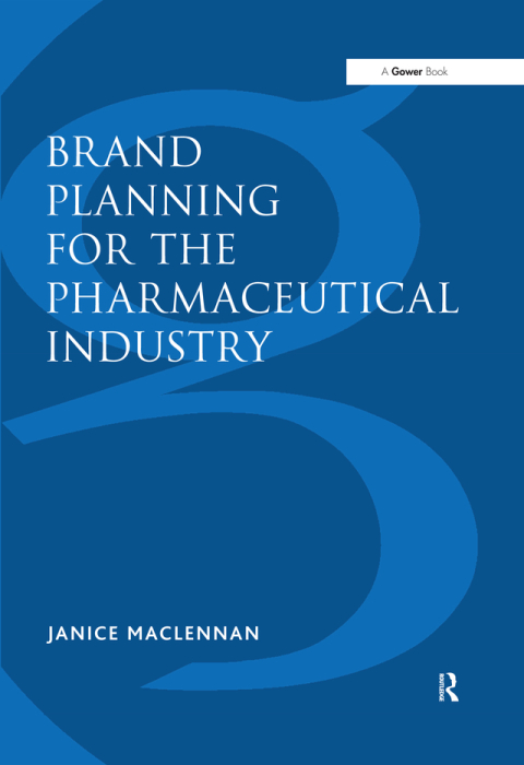 Cover image for book Brand Planning for the Pharmaceutical Industry