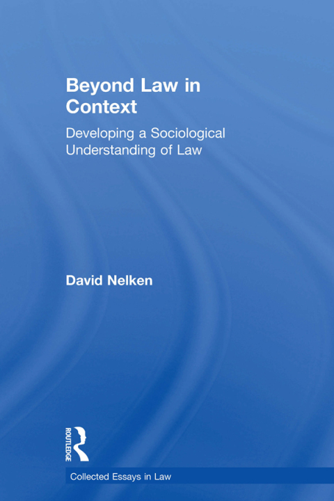Cover image for book Beyond Law in Context