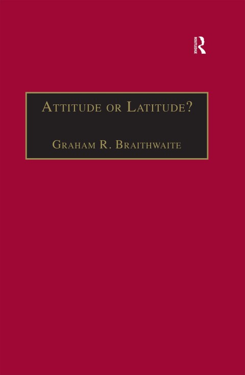 Cover image for book Attitude or Latitude?