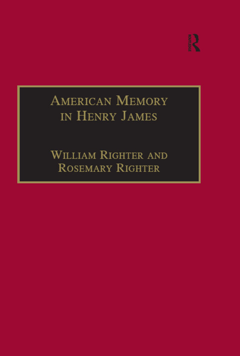 Cover image for book American Memory in Henry James