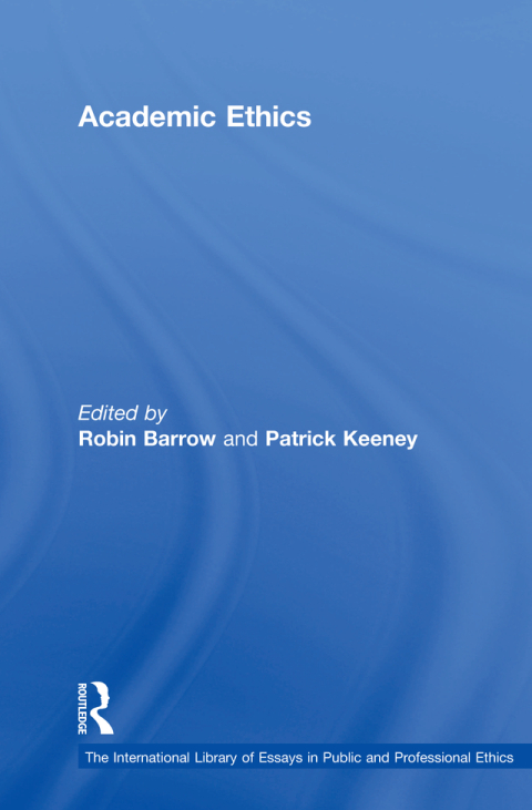 Cover image for book Academic Ethics