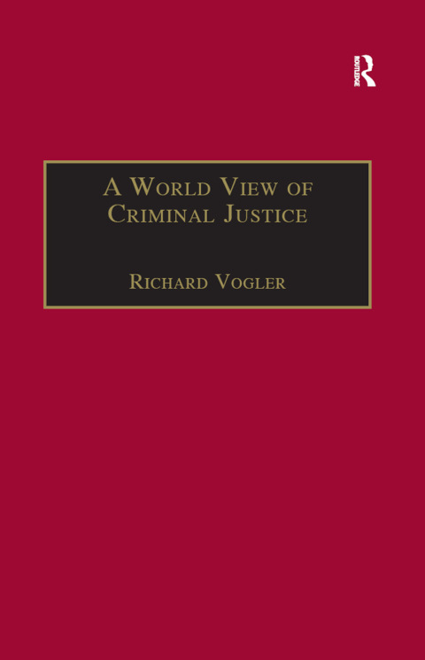 Cover image for book A World View of Criminal Justice