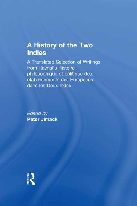 Cover image for book A History of the Two Indies