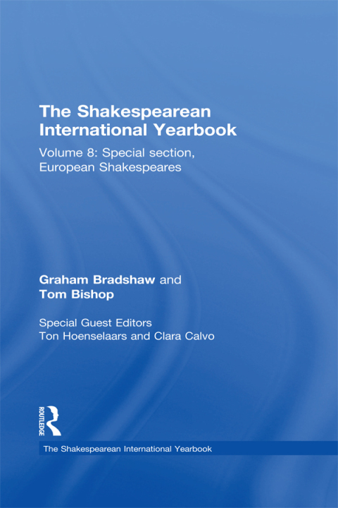 The Shakespearean International Yearbook 