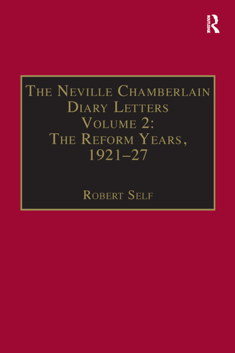 Cover image for book The Neville Chamberlain Diary Letters