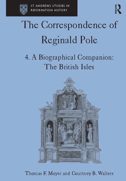 Cover image for book The Correspondence of Reginald Pole